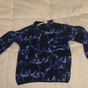 Men's Blue Camouflage Sweater